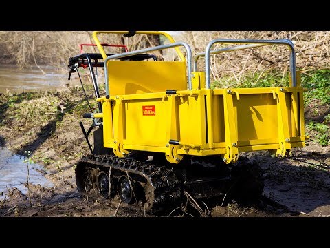 Personal BULLDOZER! Tracked mini dumper ATV - ANT BY300C