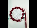 Crochet Strawberry Coaster Crochet Strawberry Crochetcoaster