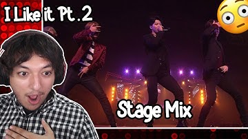 The deadly hip thrust 🔥 - I Like it Pt.2 Stage Mix Reaction