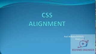 21 CSS - CSS ALIGNMENT (darija)