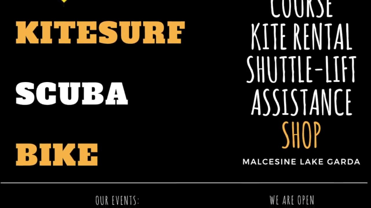 kite school malcesine 2018 YouTube