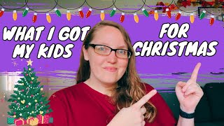What I Got My Kids For Christmas|| Homeschool Mom On A Budget