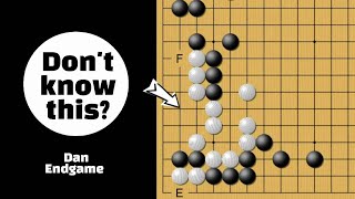Dont know this endgame? - You must be Kyu player^^