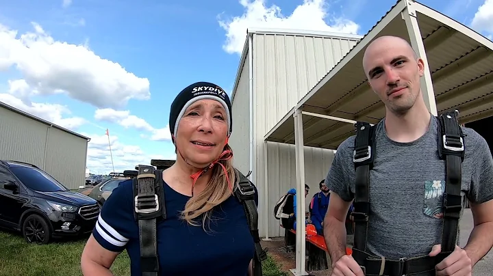 Julie Marino - Tandem Skydive at Skydive Indianapo...