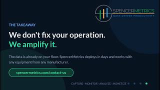 We don't fix your operation.We amplify it.