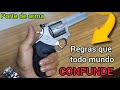 Regras sobre porte de arma que todo mundo confunde.
