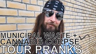 Land Phil (of Municipal Waste &amp; Cannabis Corpse) - TOUR PRANKS Ep. 383