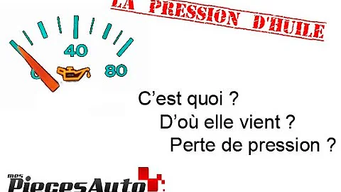 Comment réparer la pression d'huile moteur ?