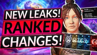 NEW SEASON 13 RANKED REWORK Just LEAKED - NEW RANKS, ITEMS, MAP Updated - Apex Legends Guide