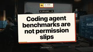 Coding agent benchmarks are not permission slips