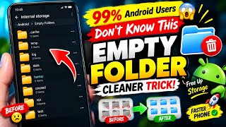 99% Android Users Don't Know This Empty Folder Cleaner Trick! 😱 #tech #viral #video #viralvideo  screenshot 3