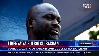 Liberya'da futbolcu başkan Resimi