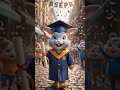 "Watch This Rabbit Go From Nothing to Success!" 🚀🐰#aivideo #aishorts #struglelife #funnyvideo