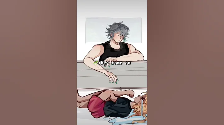 sleepy kaveh and alhaitham... 🏛🌱🌙 #haikaveh #ship #fanart #kaveh #alhaitham #animation #genshin