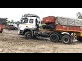 BharatBenz 22 wheeler 4928 TT heavy duty powerful truck | Mercedes benz ka power