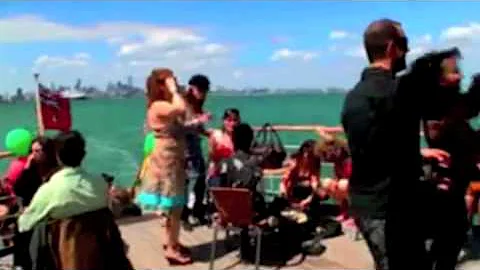 Melbourne Salsa Cruise 2008 Denys & Sandra Dancing...