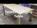 Dining Table: Mortise and Tenon with Hand Cut Dovetails Dining Table: Mortise and Tenon with Hand Cut Dovetails