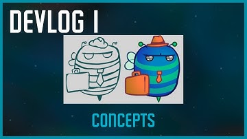 Concepts for our Space Donut Unity Indie Game - Devlog