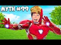 Busting 100 Superhero Myths In Real Life!