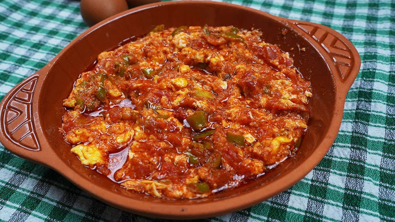 Tam Kıvamında Menemen Tarifi! 🔥 Kahvaltıya Pratik ve Nefis Bir Lezzet
