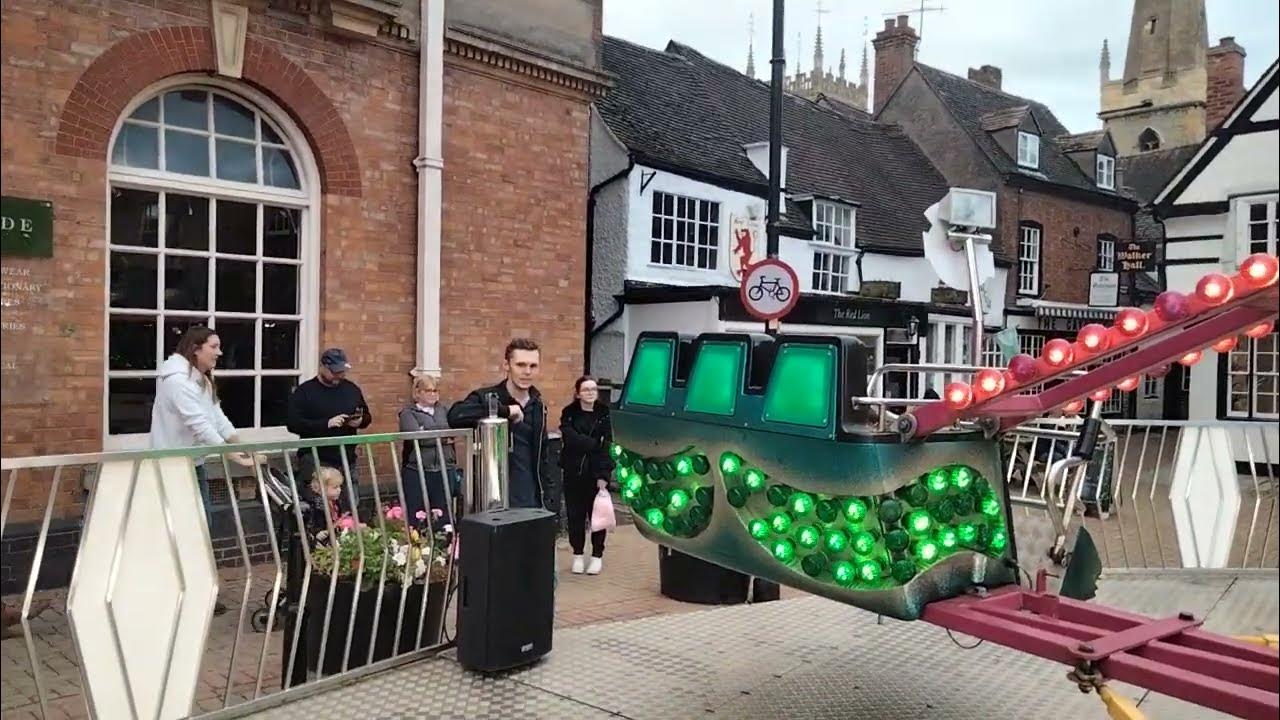 Evesham mop fair. Joseph Danter twister onride YouTube