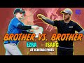 Arp  isaac vs ezra  brother vs brother at heritage pines  frozen paws showdown