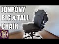 Will It Collapse?? -- JONPONY Big And Tall Office Chair Unboxing And Setup!!