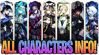 All FREE Confirmed Characters CBT1 & 2 Revealed Skills & Abilities Explained! | Duet Night Abyss