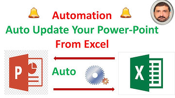 how to link excel to powerpoint to update automatically