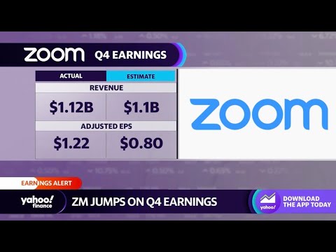 Zoom stock rises on q4 earnings beat