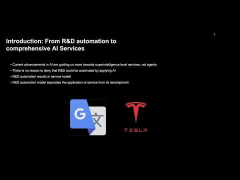 Comprehensible AI Services