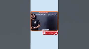 ✨ the remainder when 428^2024 is divided by 21 Remainder Trick! #jeemains #jeemaths