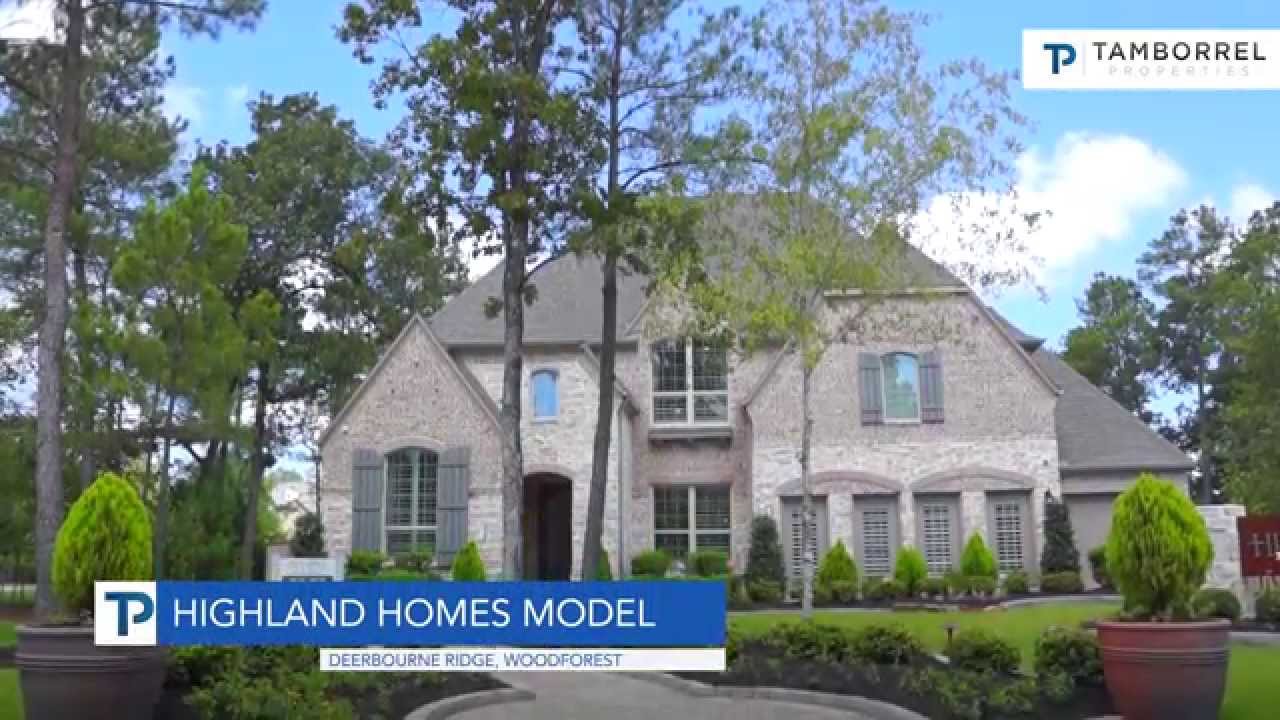 Highland Homes Woodforest, TX YouTube