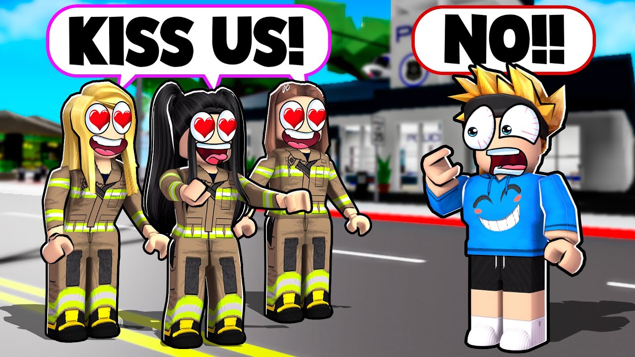 3 FIRE WOMAN Tried To DATE ME in Roblox BROOKHAVEN RP!! - YouTube