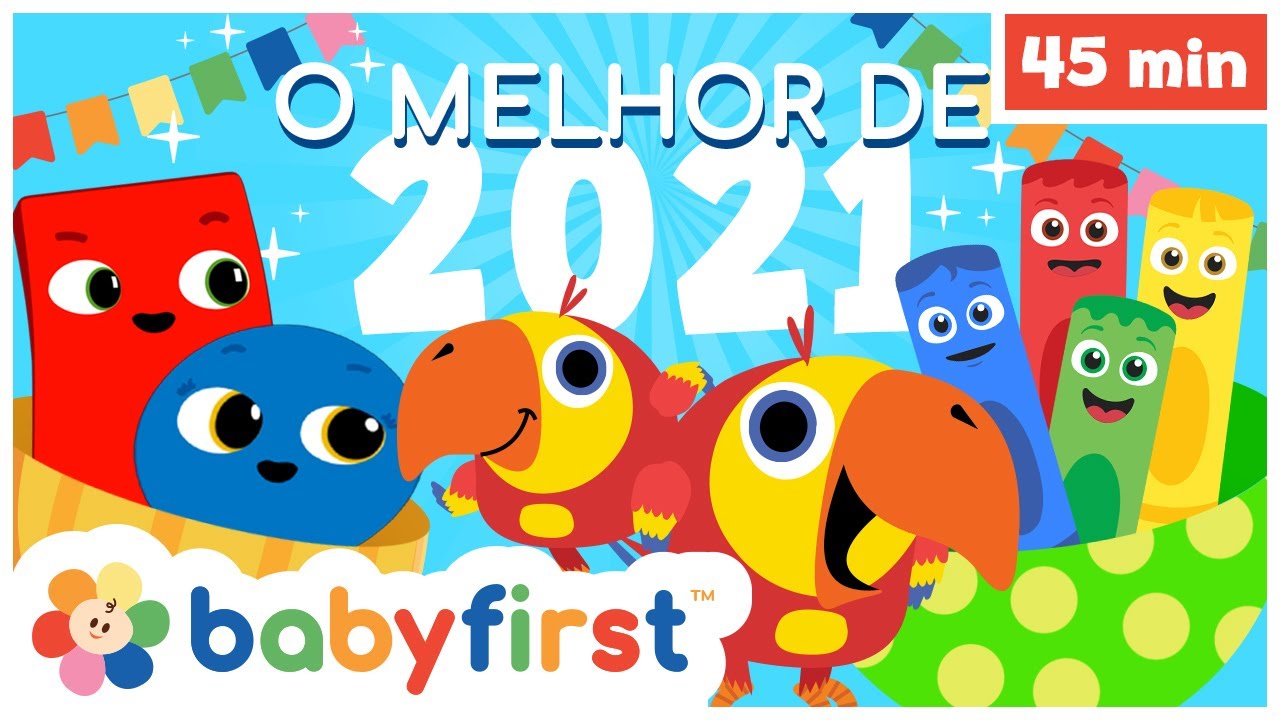 Melhor compilação de 2021  Desenhos educativos em português