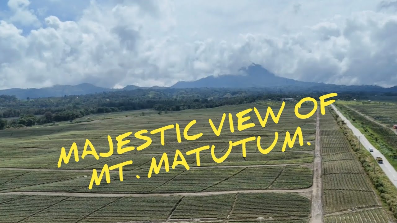 Majestic view of Mt. Matutum / Kablon, Tupi, South Cotabato.