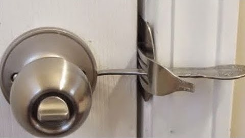 How To Make A Homemade Door Lock