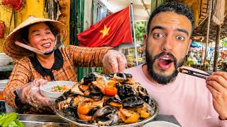 جرّبت أخطر أكل الشوارع في الڤيتنام 🇻🇳هاد الأطباق من كوكب آخر 😳 | Hanoi - Vietnam