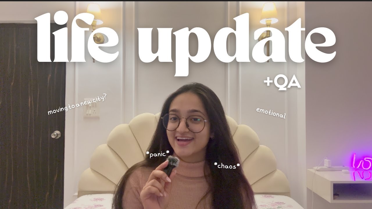 HUGE LIFE UPDATE+QA | got a new job, moving to a new city, coping with sad feelings, leaving home