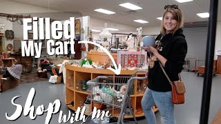 FILLED My Cart At the Antique Mall | Shop With Me | Reselling