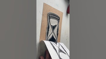 Linocut Printmaking ASMR 🎧⏳✨ #art #printmaking #oddlysatisfying #asmr #linocut