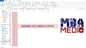 CARA RENAME FILE BANYAK HANYA 3 DETIK || #Shorts