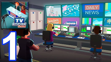 TV Empire Tycoon - Idle Game - Gameplay Walkthrough Part 1 (iOS, Android) | World of Gameplays
