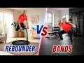 Increase Leg Strength: Rebounder vs Band Exercises