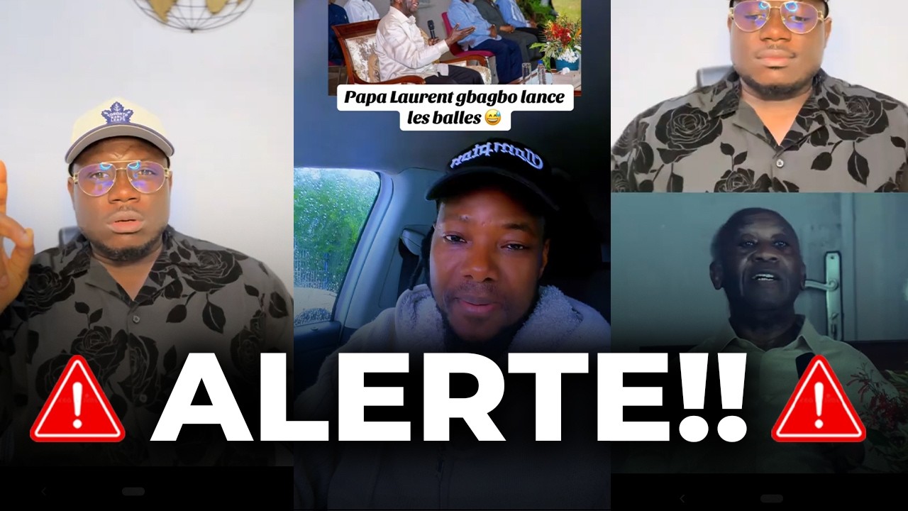 [🚨ALERTE] LAURENT GBAGBO SORT ET BALANCE SA VÉRITÉ AU RHDP