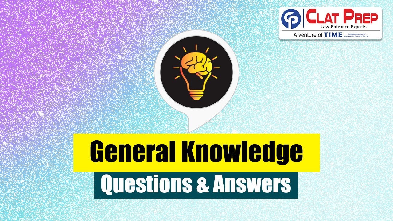 General Knowledge Questions & Answers | 3 April 2024 | CLAT 2025 ...