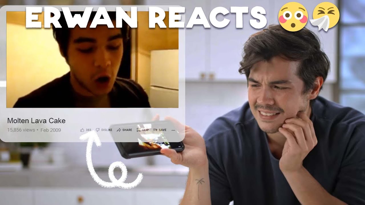 Erwan Recreates the Lava Cake From His First Ever Video (Cringe) | FEATR