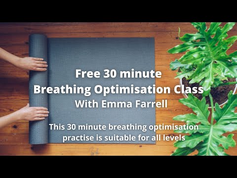 Free breathing optimisation class March 2021