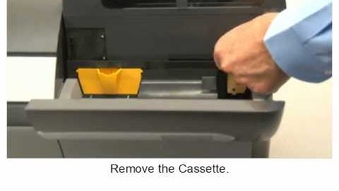 ISG Zenith ZXP7 07 - Replace Cleaning Rollers