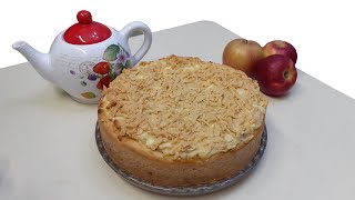 🍰 Тёртый 🍰ТВОРОЖНЫЙ пирог с 🍏🍎 ЯБЛОКАМИ 🍎🍏